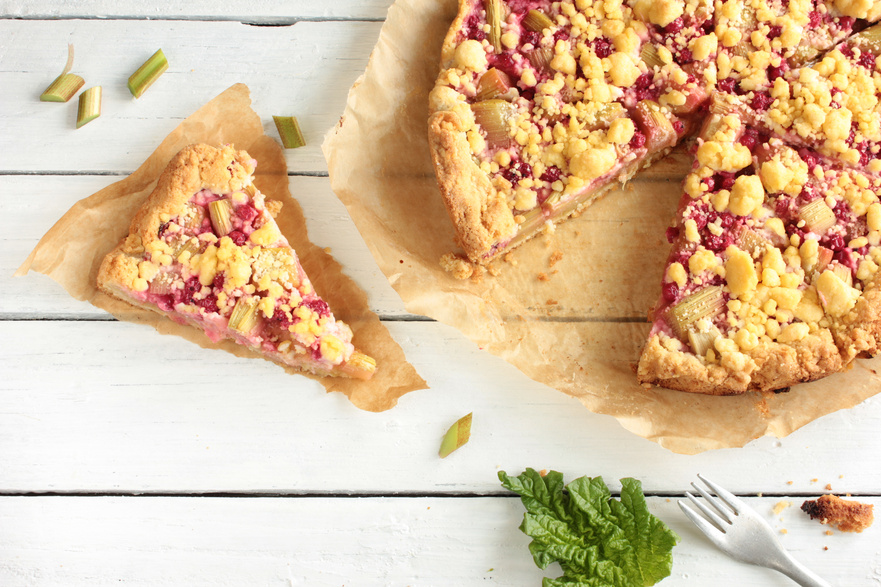 Rhabarber Kuchen bei Histaminintoleranz