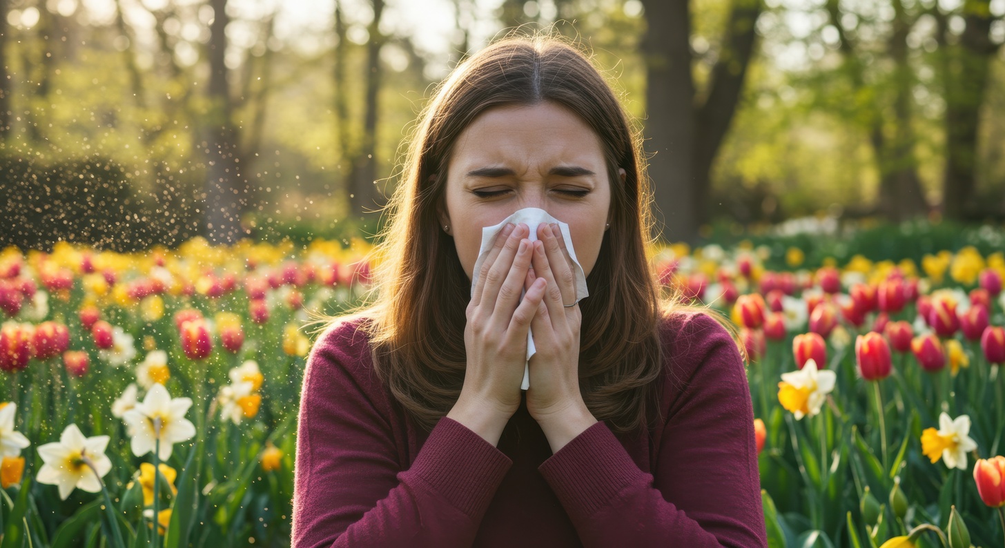 Pollenallergie-Symptome bei Histaminintoleranz