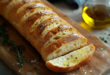 Kräuterbaguette bei Histaminintoleranz