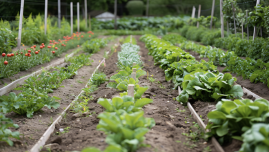 Salatfeld und Histamin